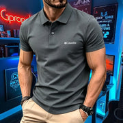 Polo Homme Coton Brodé Style Golf - vue 4