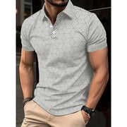 Polo Homme Noir et Blanc à Pois - vue 1