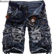 Short Cargo Homme Camouflage Streetwear - vue 2