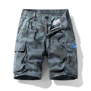 Bermuda Cargo Homme Camouflage Taille Élastique - vue 4