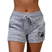 Short Femme Sport Imprimé Cœurs - vue 2