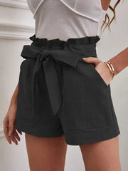 Pantalon Large Femme Taille Haute Bureau Chic - vue 6