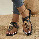 Sandales Bout Ouvert Détail Doré - photo produit 3 - VELZAR