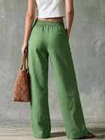 Pantalon Jambe Large Grande Taille - photo produit 2 - VELZAR