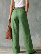 Pantalon Jambe Large Grande Taille - photo produit 2 - VELZAR