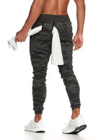 Men's Drawstring Camouflage Active Pants - photo produit 3 - VELZAR