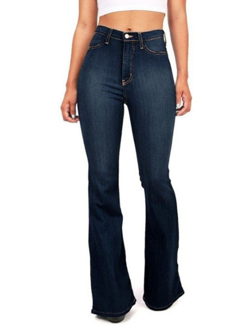 Full Size High-Waisted Bootcut Jeans Plus Size - photo produit 1 - VELZAR