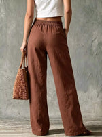 Pantalon Jambe Large Grande Taille - photo produit 12 - VELZAR