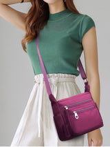 Sac Bandoulière en Nylon Léger Multipoches - photo produit 1 - VELZAR