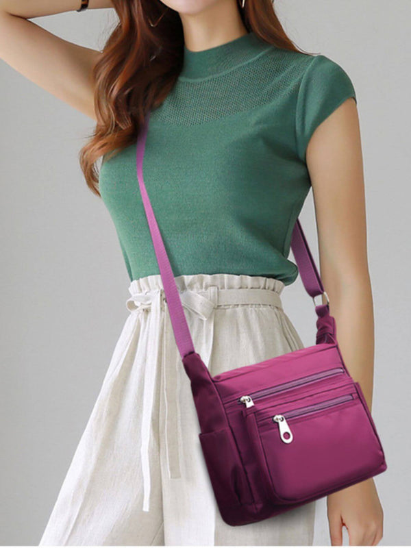 Sac Bandoulière en Nylon Léger Multipoches - photo produit 1 - VELZAR