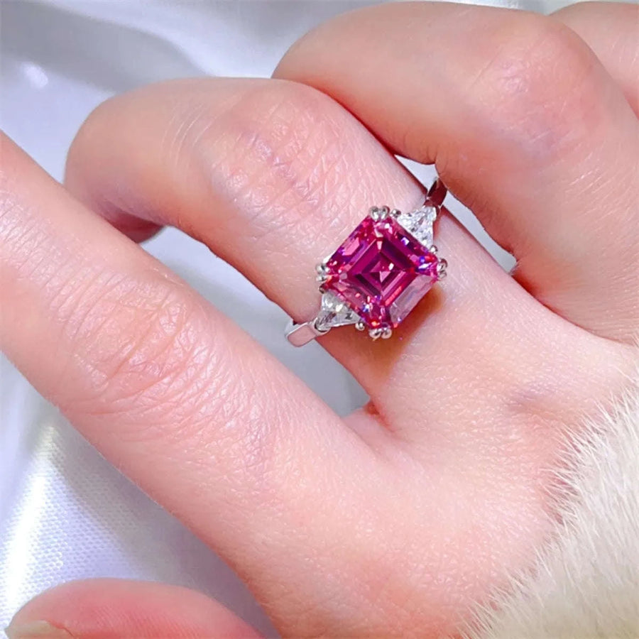 Bague Moissanite Royale 3 Carats – Argent 925 | VELZAR