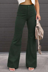 Full Size Hight Waist Bootcut Pants Plus Size - photo produit 1 - VELZAR