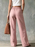 Pantalon Jambe Large Grande Taille - photo produit 4 - VELZAR