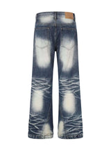Jean Bootcut Délavé Clouté Homme - photo produit 3 - VELZAR