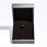 20 Carat Moissanite 925 Sterling Silver Pendant Necklace in a black presentation box.