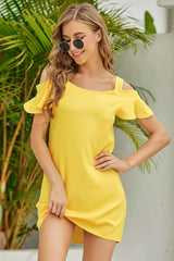 Robe Courte Épaules Dénudées - photo produit 1 - VELZAR