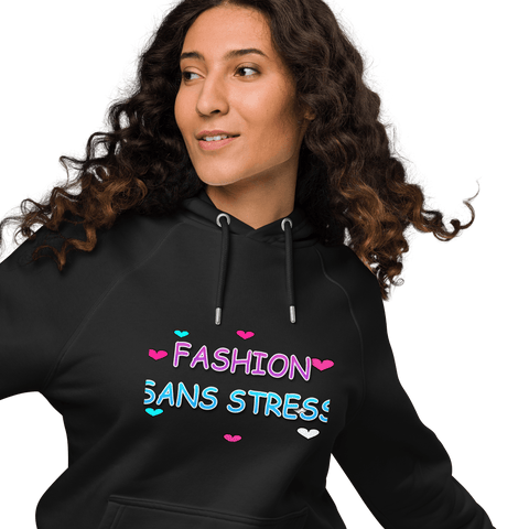 Sweat à Capuche Raglan Écologique Unisexe - photo produit 1 - VELZAR
